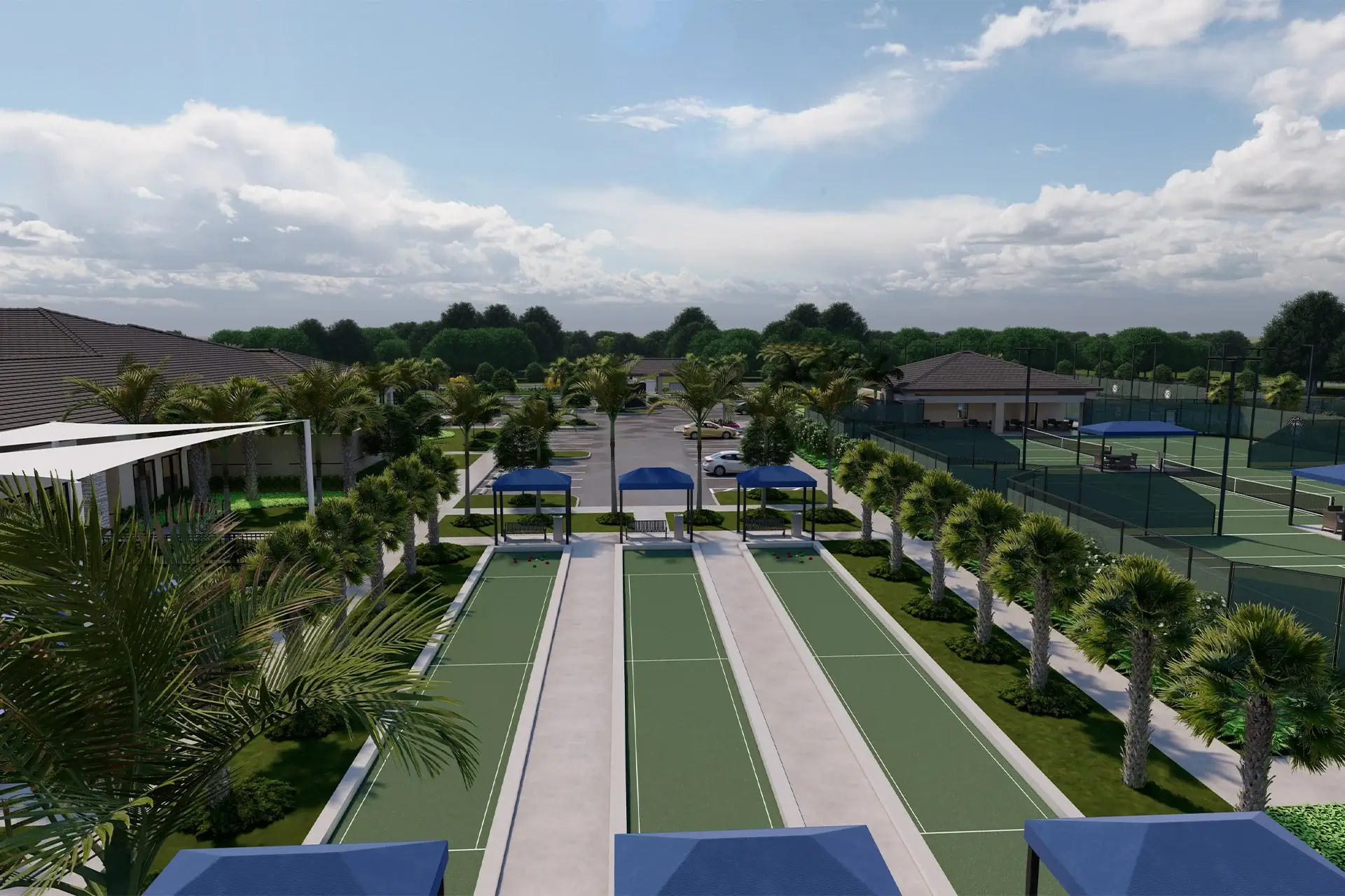 bocce-courts